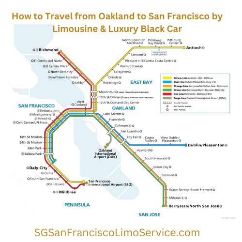 How to Travel from Oakland to San Francisco by Limousine & Luxury Black Cars